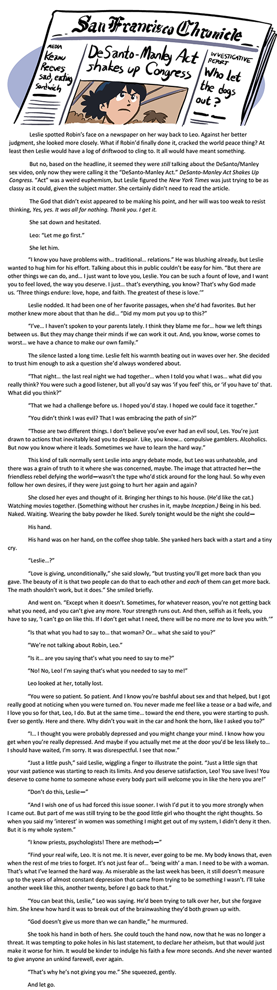 the chronicle dares to ask